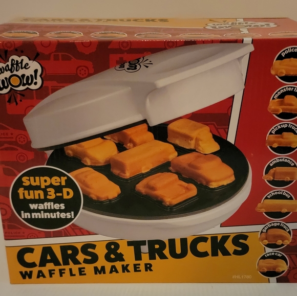 waffle wow cars and trucks waffle maker